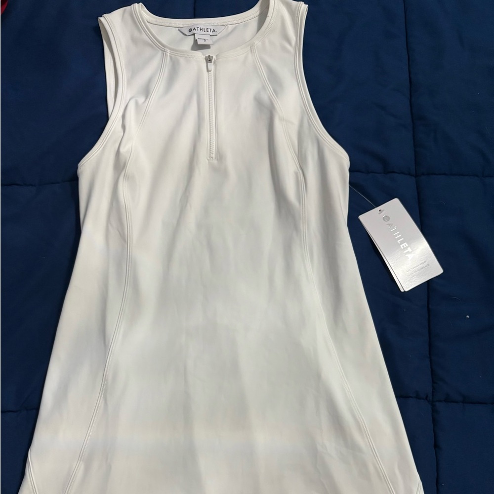 Athleta White Athletic Dress